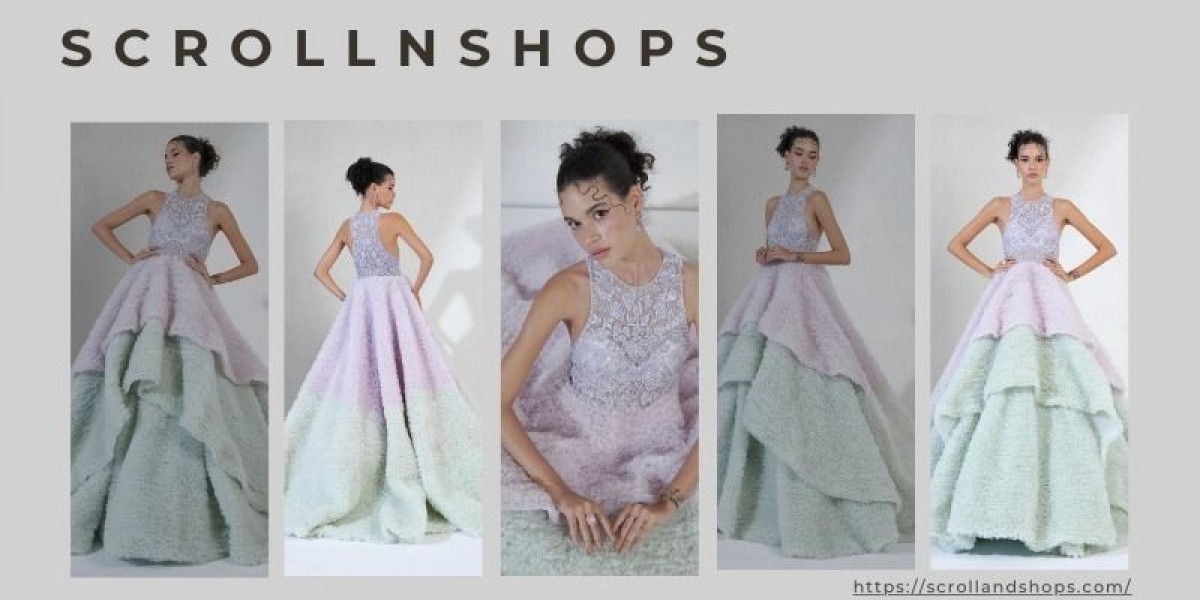 Designer Dresses for Women at ScrollnShops