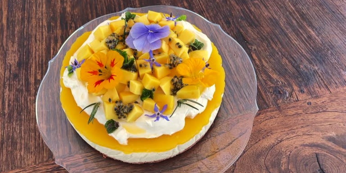 Tropical Delight Mango Cheesecake with Anthara