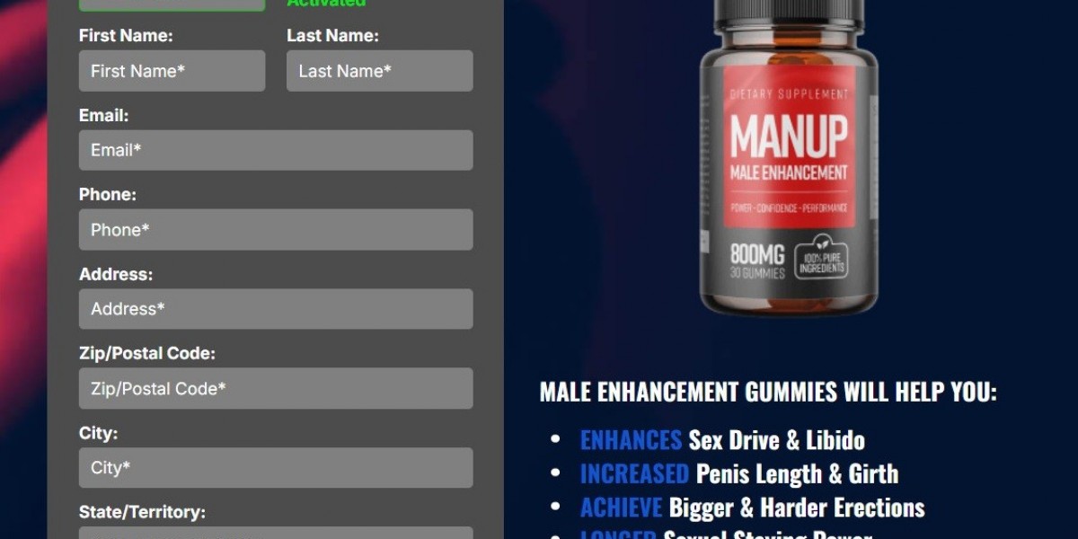 ManUp Male Enhancement Gummies (AU, NZ, CA, ZA) [Updated 2024]: Official Website, Working, Benefits & Order Now