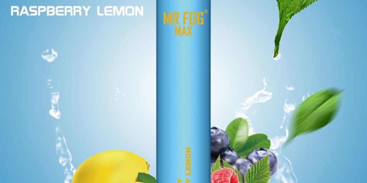 Dive into Refreshing Bliss with Mr. Fog Max Blueberry Raspberry Lemon